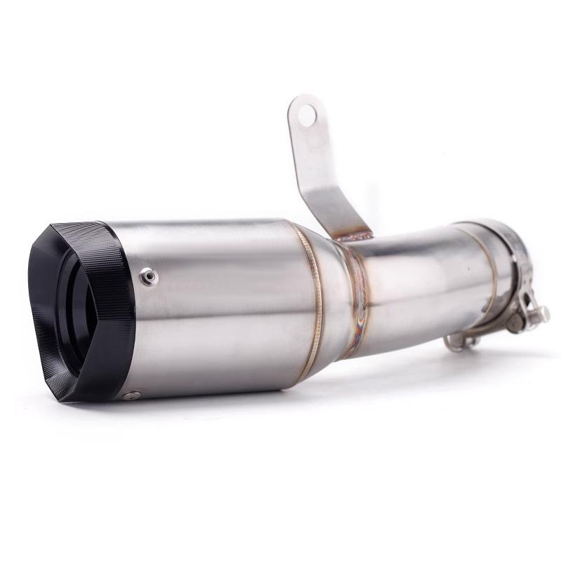 Stainless Steel Exhaust System for 2015-2016 S1000RR Locomotives - Integrated Mid and Tail Sections