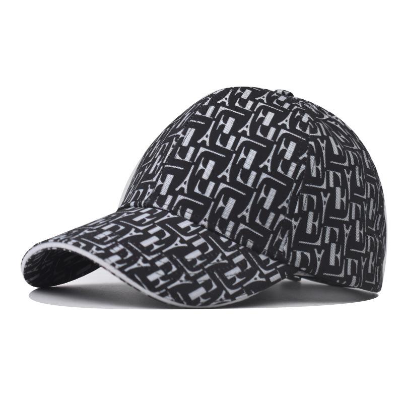 Fashionable Bird Cap Pattern Lletter Baseball Cap Breathable Summer
