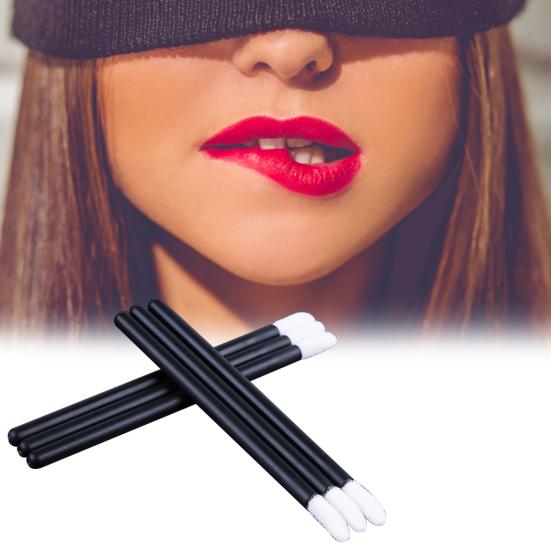 

1 Bag Lip Stick Brush Soft Applicator Wear-resistant Practical Convenient Use Lip Brush Beauty Tool