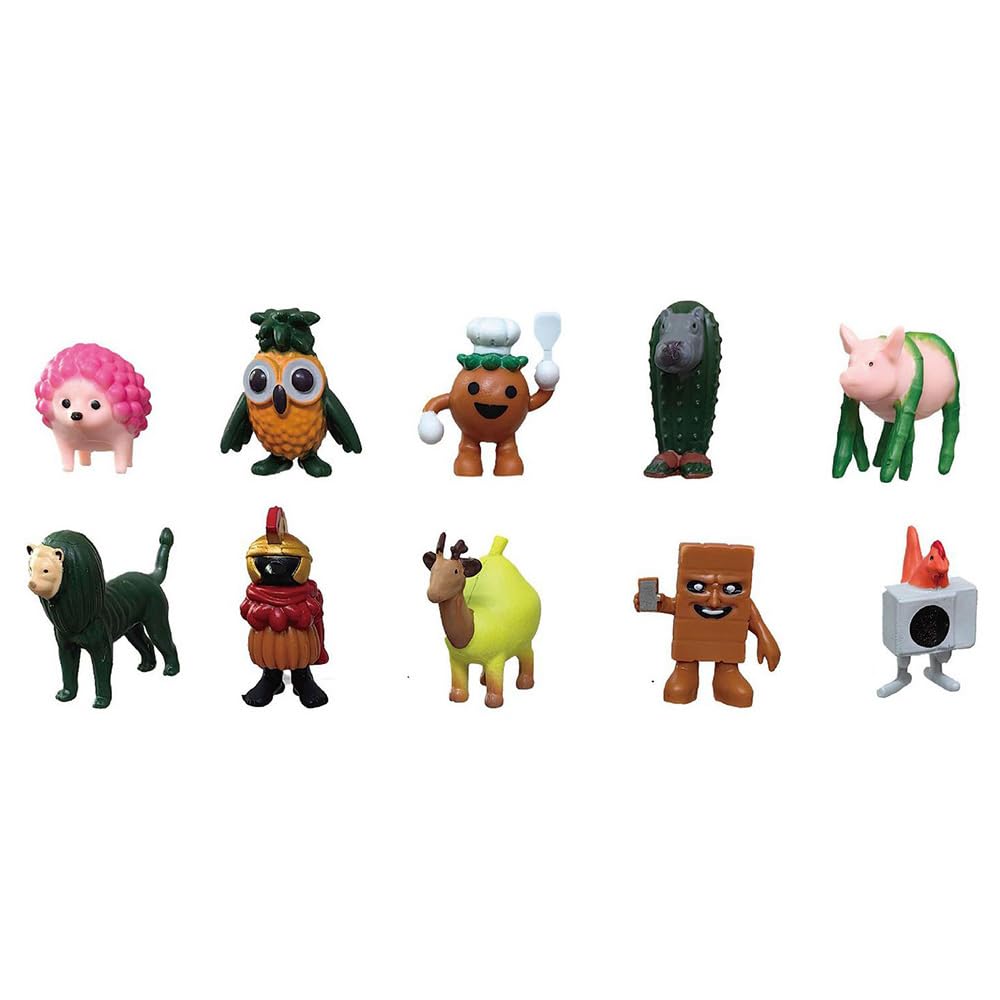 Italian Brain Rot Horror Figures 3rd Crazy and Fantastical Meme Creatures Descend Upon Your Tall Figures In Surprise Box - Series Desk! 3cm-5cm (24