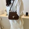 Stylish Vintage Crossbody Bag For Women In Classic Black White Brown And Khaki Perfect For Autumn Fashion