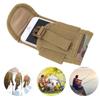 Outdoor Multi Functional EDC Waist Pouch Molle Belt for 4.5inch Mobile Phone Bag with Buckle(Camouflage )