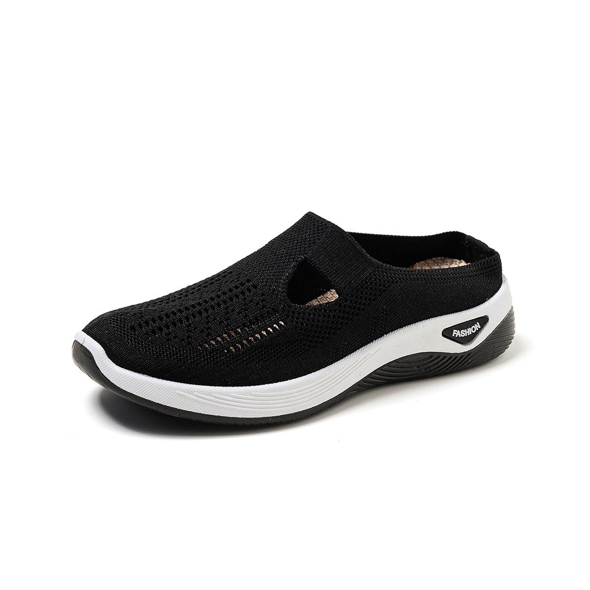 

Women s Summer 2025 Soft Sole Breathable Half Slippers for Middle-aged & Elderly Moms. 41