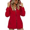 Giacca a Vento da Donna Reversibile Autunno 2024 con Stampa e Zip - Giacca Moda Coreana Giapponese