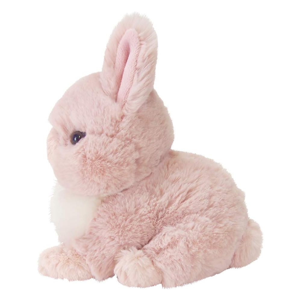 Sun Lemon Lapinu Netherlands Dwarf Rabbit Plush Toy Pink 15x17x16cm Animal Stuffed Toy