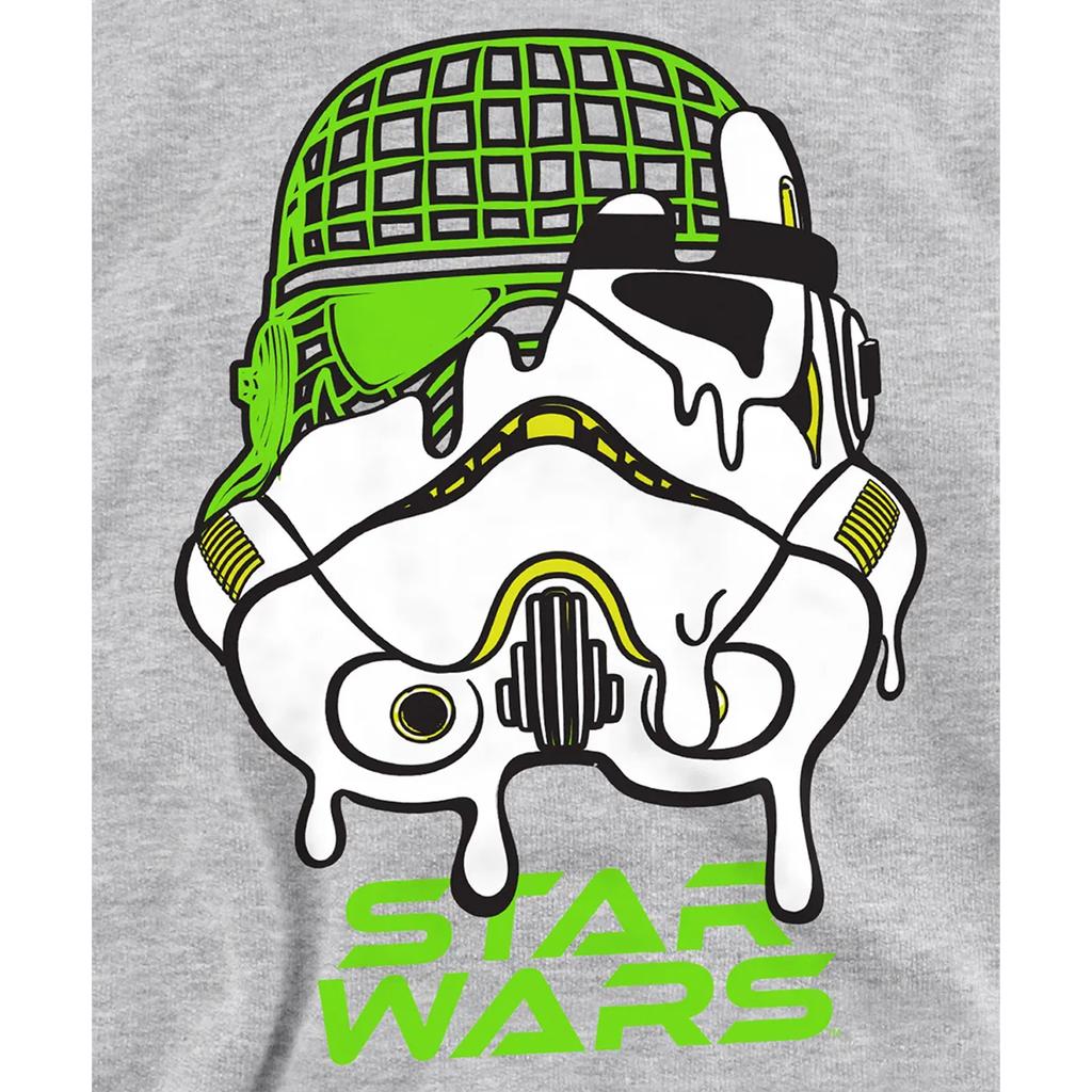 Star Wars Childrens/Kids Stormtrooper Helmet Heather Pullover Hoodie