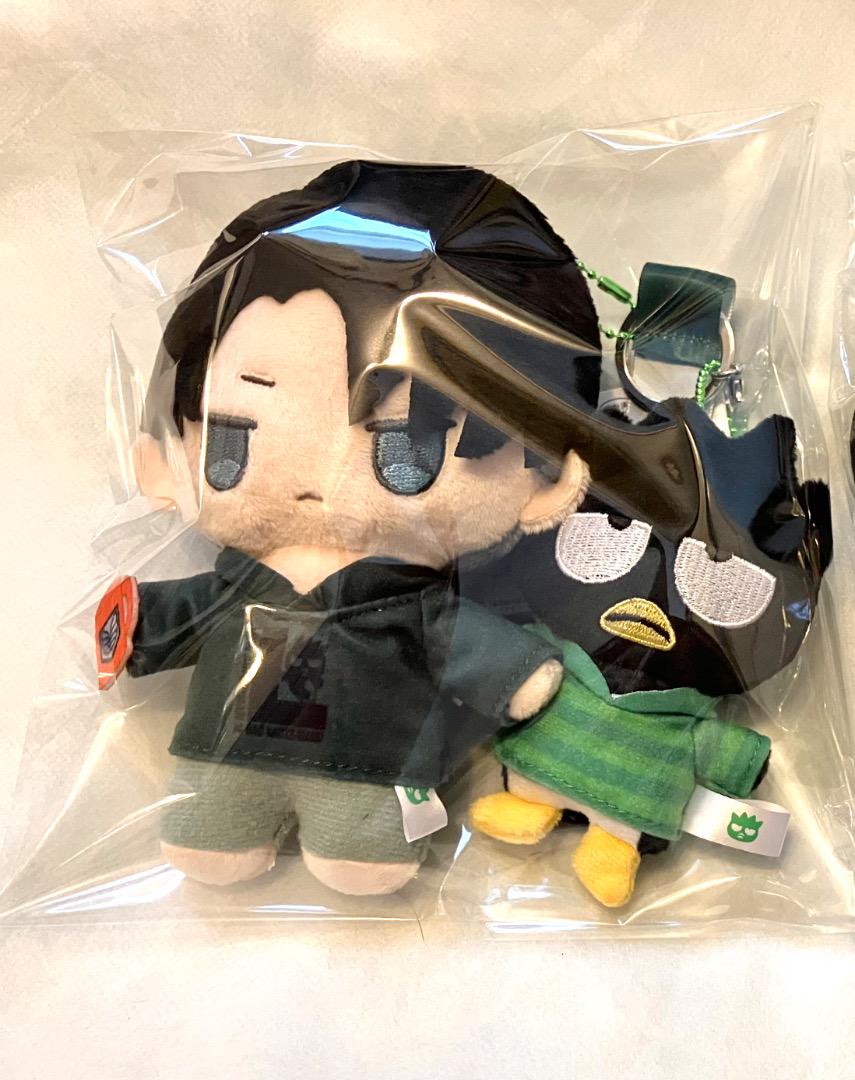 

[USED] Attack on Titan Levi Sanrio Pair Charm Bad Badtz-Maru