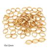 Multi-Size Electroplated CCB Plastic Large-Hole Beads for DIY Jewelry Crafting