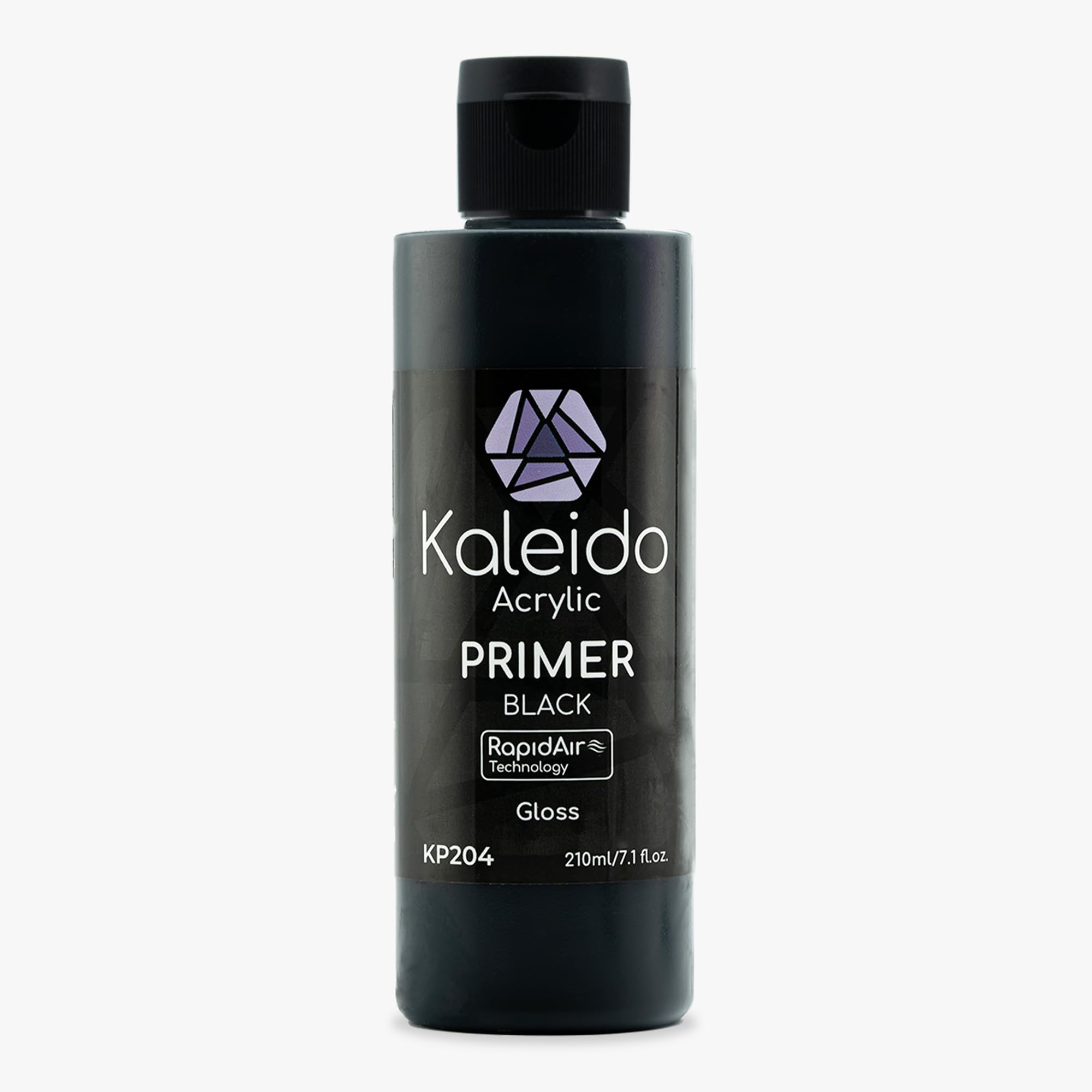 

Gaahleri Kaleido 210ml Gloss Black Water-Based Surfacer Primer Base Coat for Scale Models Car Models Mechanical Models Gunpla Miniatures Resin Plastic