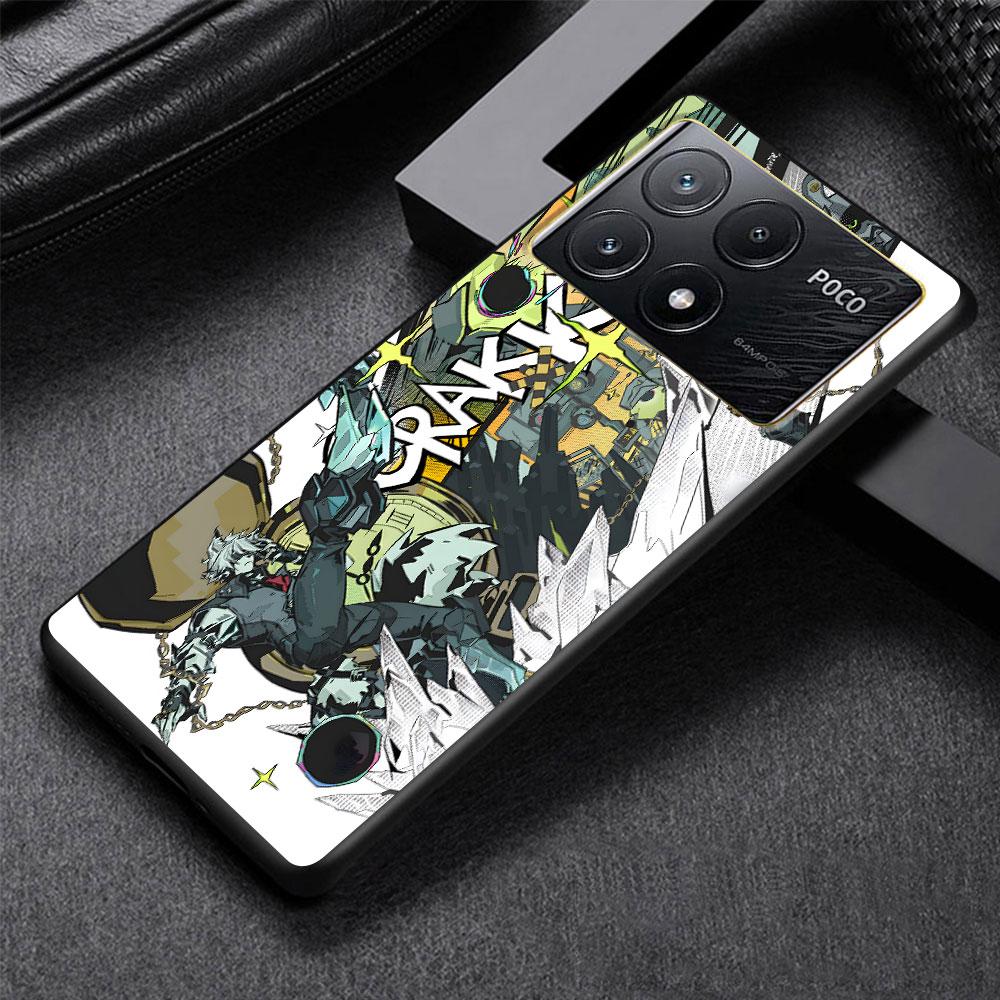 Zenless Zone Zero ZZZ Case for Xiaomi Poco X6 X3 NFC M5s X5 F3 M4 M3 Pro Black Silicone Soft Phone Cover Coque