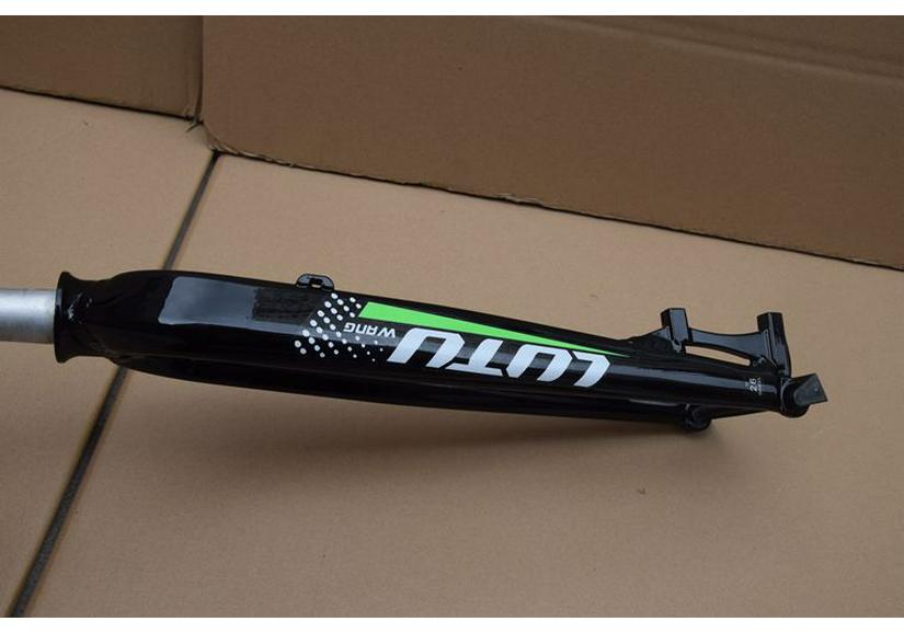 LUTU Aluminum Alloy Rigid Bicycle Fork for Mountain Bikes (26", 27.5", 29")