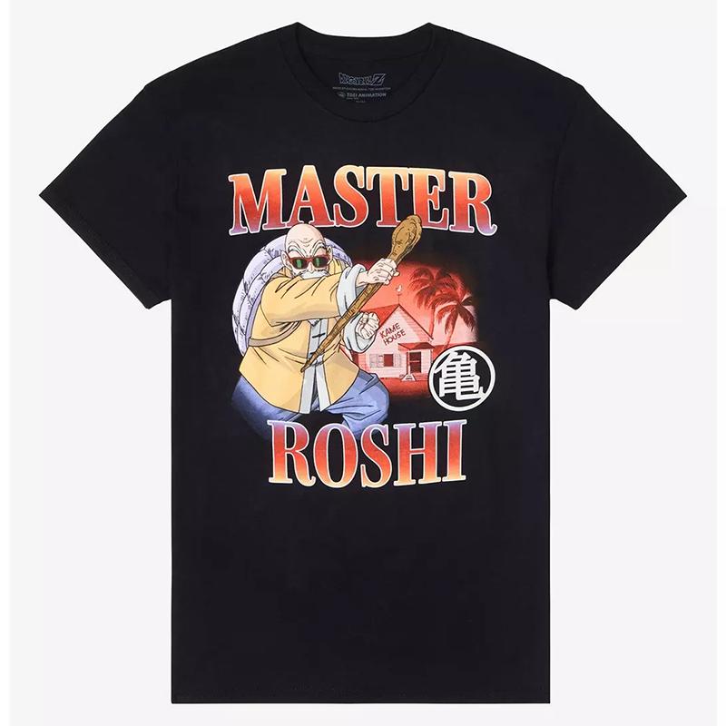 Nuova T-shirt Estiva Classica Giapponese Dragon Ball Cartone Animato Anime Oversize HighStreet Vintage Vestibilità Larga Manica Corta