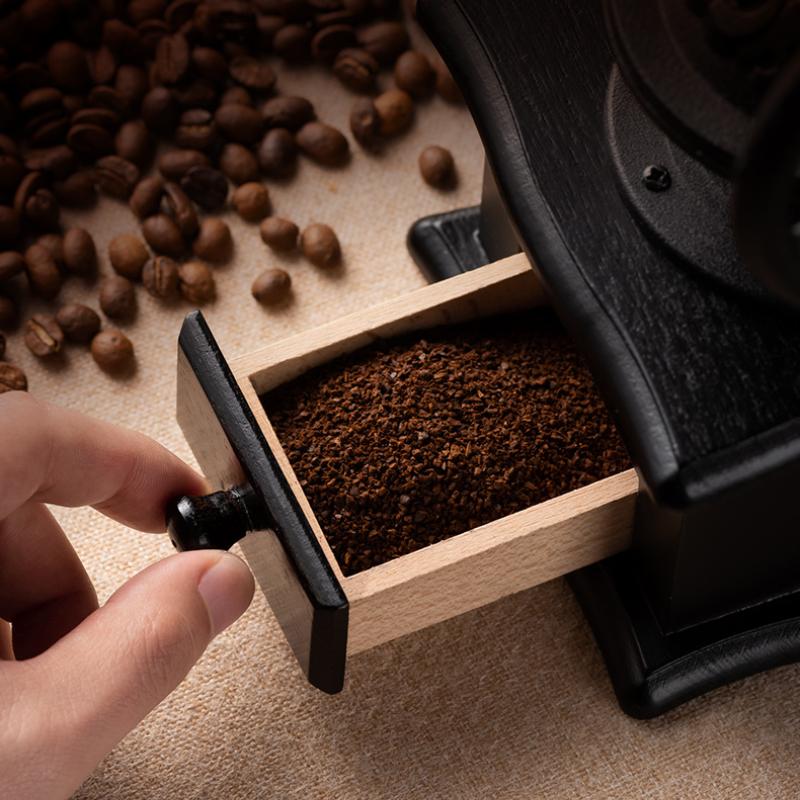 GIANXI Retro Manual Coffee Grinder Professional Barista Household Coffee Bean Grinder Portable Coffee Accessories