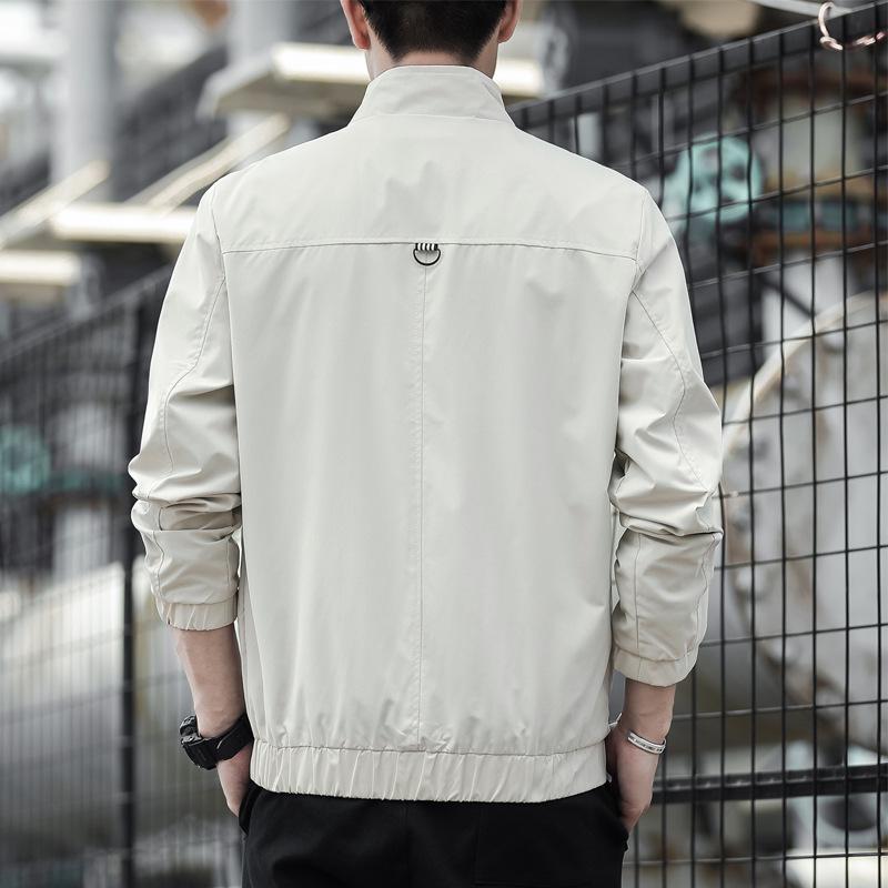 Men's Spring and Autumn New Casual Hooded Men's Jacket Loose Korean Version Versatile Trend Top