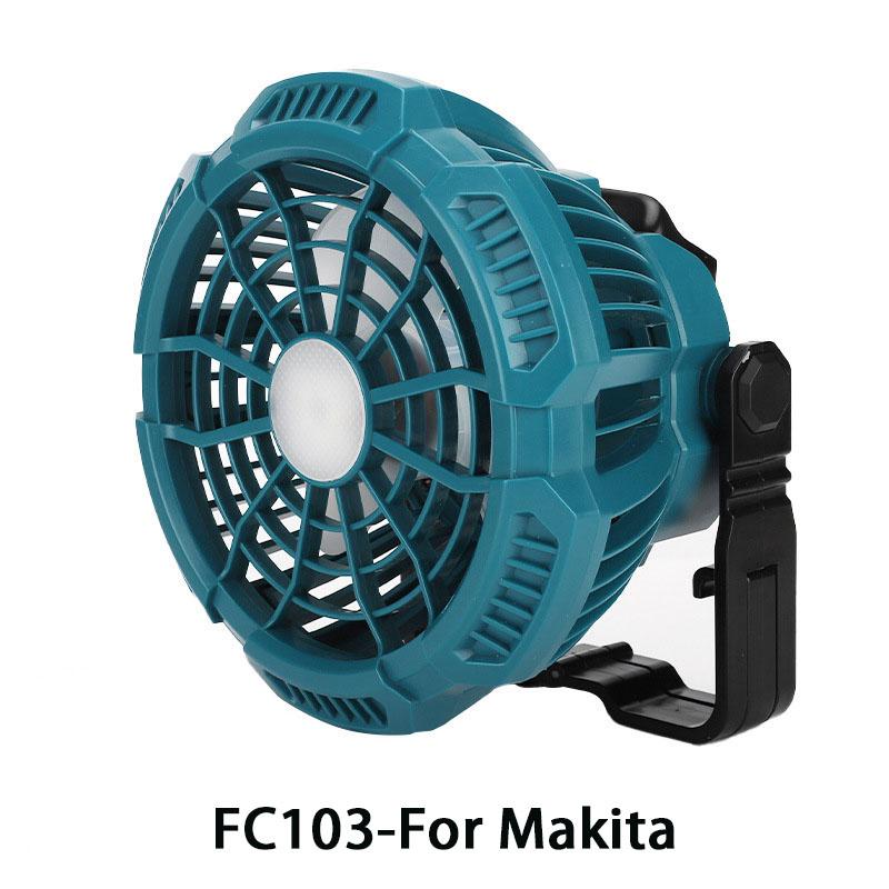 

Многофункциональный осветительный вентилятор для Makita BL1830 с литиевой батареей 14,4-18 В с лампой 3 Вт FC103 FC104 FC105 FC106 FC107 FC108