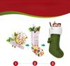 Christmas Decorations Knitted Wool Thick White Wool Socks Hotel Home Christmas Socks