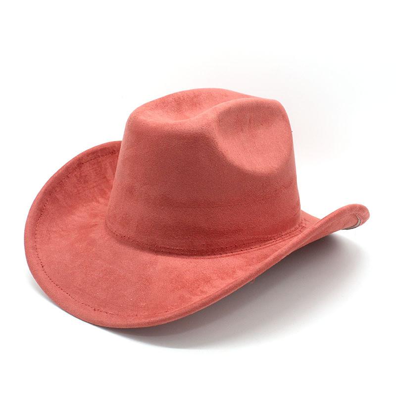 Traditional Style Wool Felt Cowboy Hat With Wide Brim For Men And Women
