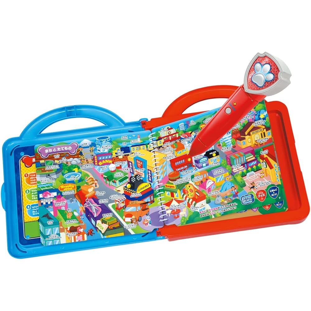

Takara Tomy Paw Patrol Talking Perfect Quiz Book English Japanese Educational Toy