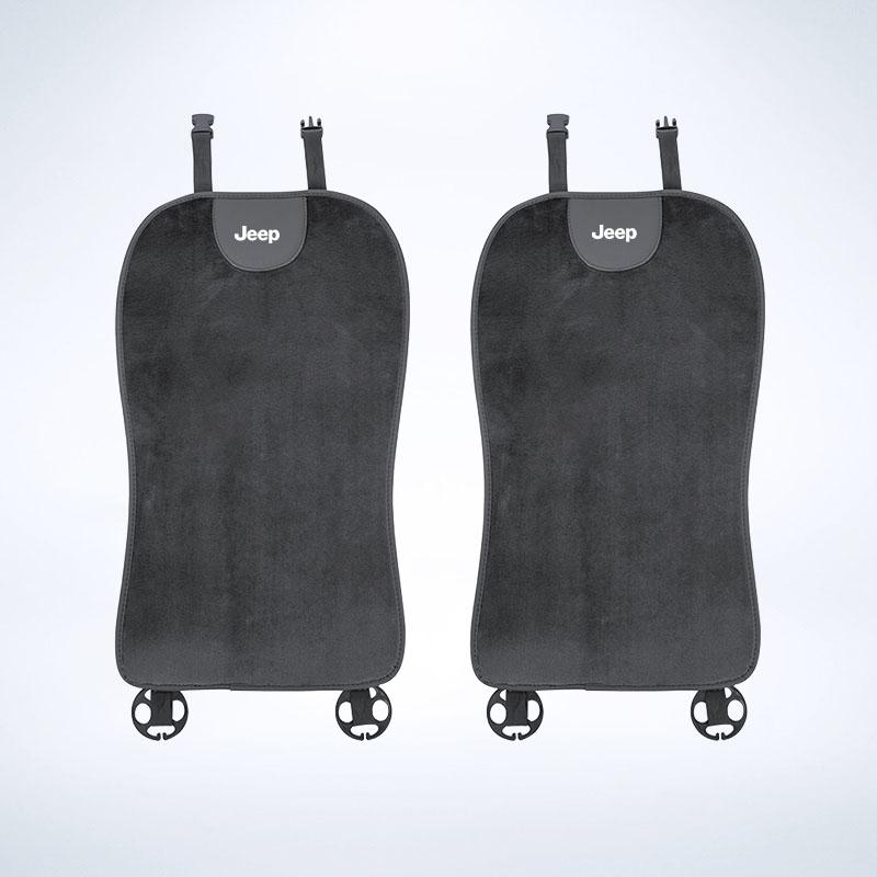 Car Seat Cover Backrest Pad Cushion Plush Interior Accessories For Jeep Grand Cherokee Wrangler JK Gladiator Compass Renegade AMV1