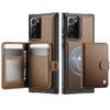 Brieftaschenhülle für Samsung Galaxy Note 20 Ultra 10 Plus, Premium 2-in-1 Abnehmbarer Magnetischer Kartenhalter, mit RFID-Schutzhülle