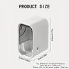 Household Toothbrush Storage Clip - Portable Travel Toothbrush Dust Protective Cap - Storage Box Portable Toothbrush Head