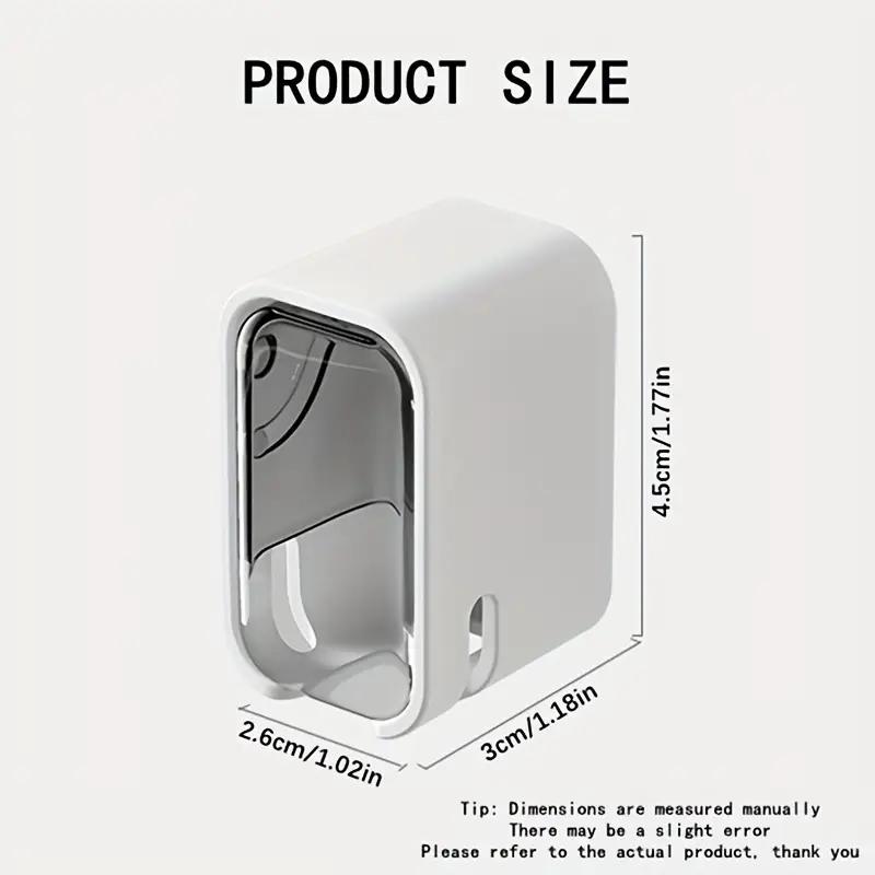 Household Toothbrush Storage Clip - Portable Travel Toothbrush Dust Protective Cap - Storage Box Portable Toothbrush Head