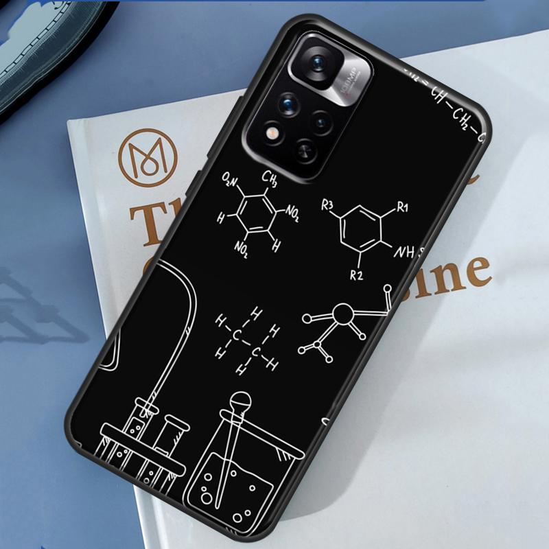 Symbol Math Science Physics Formulas Case For Xiaomi Redmi Note 14 13 11 9 10 12 Pro 9S 10S 11S 12S Redmi 10C 12C 13C 14C Cover
