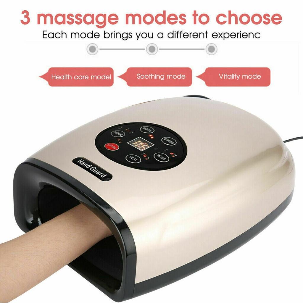 3 Modes Hand Electric Massage Instrument Beauty Hand Beauty Care Tools Relieve Finger Numbness Pain Care Relaxation Tool Electric Palm Massager