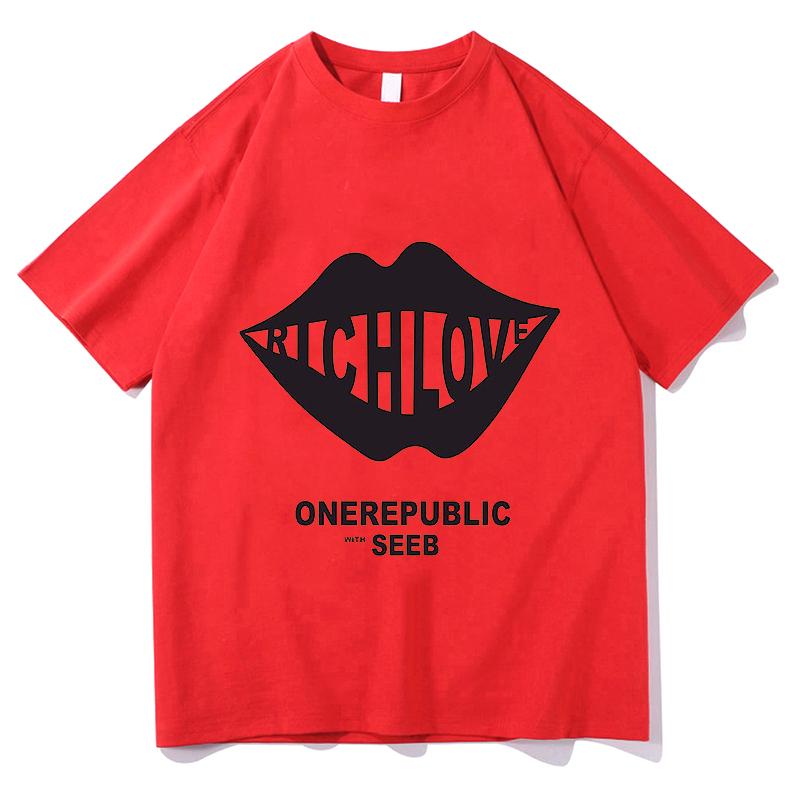

OneRepublic Need Your Love Tshirts Unisex Women New Summer Cotton Unisexs Tshirt Casual Fashion Round Neck Short Sleeved Streetwear S