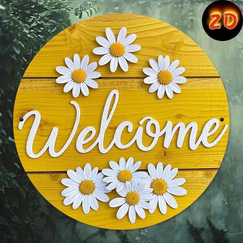 Aluminum Metal Wall Art D Modern Home Decor Abstract Flat Panel Hanging Plaque 20x20cm(8x8inch)