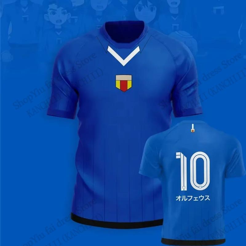 Tricou Sport 3D cu Imprimeu Jersey Inazuma Eleven Kaio Football Bărbați Femei Modă Mânecă Scurtă Copii Topuri Tricou Mark Evens