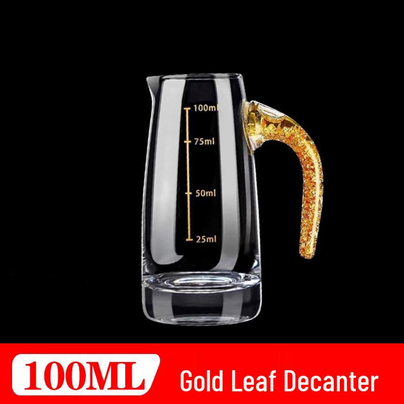 Baijiu Wine Decanter Set with Small Glasses and Measuring Cup - Ideal for Home or Restaurant Use