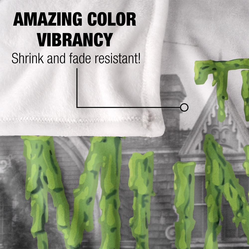 The Munsters Silky Logo Supersoft Blanket