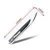 2pcs Fashion Car-Styling Stainless Steel Car Blade Car Body Waterproof Sticker For Bmw x1 x3 x5 x6 f10 f20 f30 e36 e39 e46 e60
