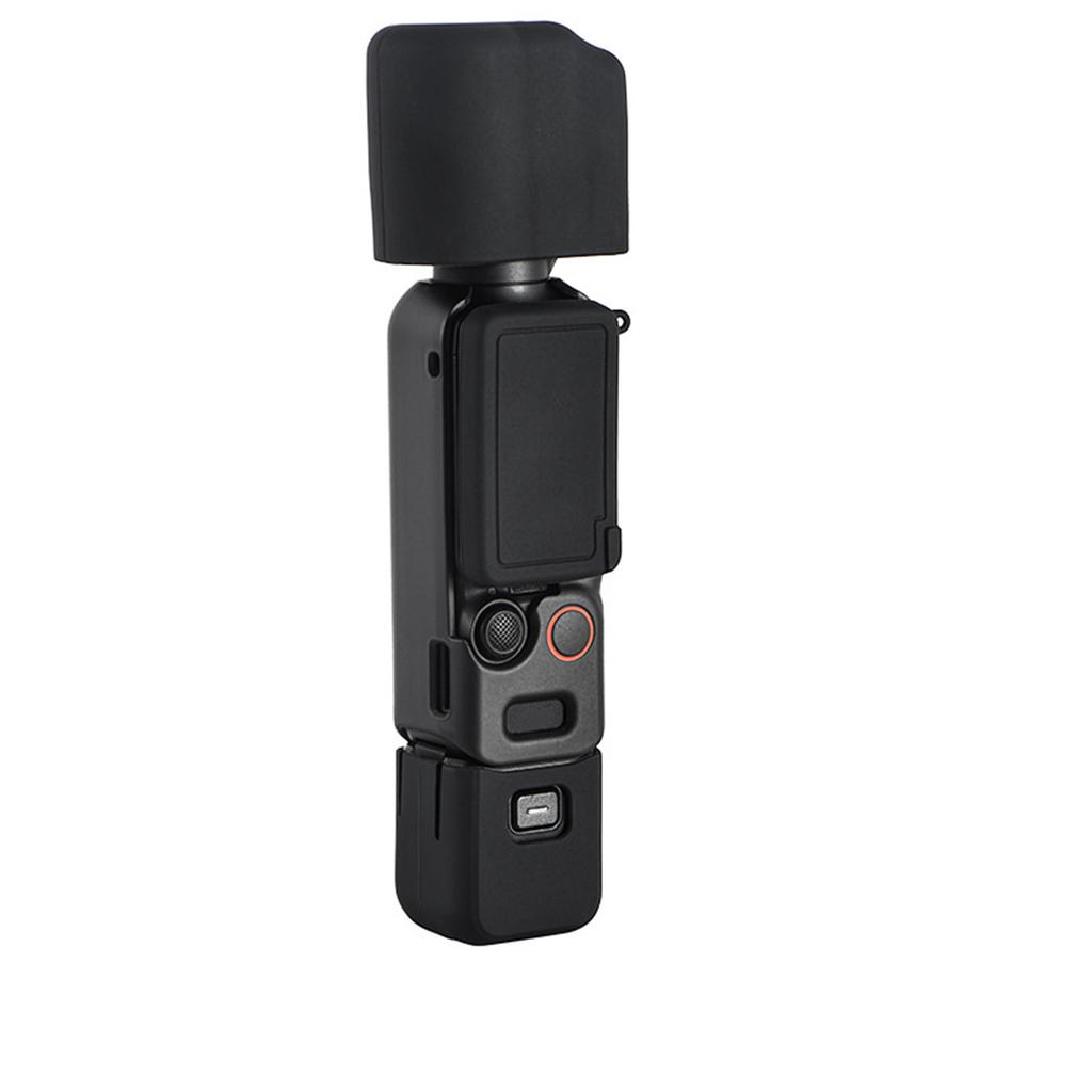 Silicone Protective Case for OSMO Pocket 3 Pocket Camera Compatible with Sports Camera Shell Accessories