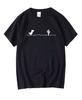 Bestselling Popular Fashion Summer Trend Casual Shortsleeved Printed Revealingshoulder Unisexs Pure Cotton Shortsleeve Tshirt
