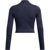 Under Armour Meridian UA Moisture Wicking Quick Dry Long Sleeve T-Shirt Women Tops Midnight-Navy 1380773-410