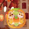 Cute 2025 Snake Year Portable Lantern Chinese Style Celebration Lantern  Hanfu Accessories