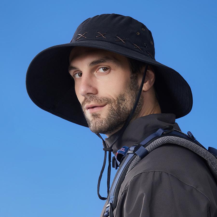 Sommer Fisherman Hat Herre Vår Høst Utendørs Solkrem Fjellklatrelue Dame Solhatt