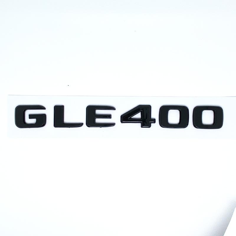 Letters Emblem Badge for Mercedes Benz GLE250d GLE300d GLE350d GLE400 GLE450 4Matic Car Styling Trunk Nameplate Sticker