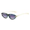 Retro Cat Eye Women'S Sunscreen Sunglasses Metal Pc Versatile Rope Knot Street Outdoor Photo Sunglasses