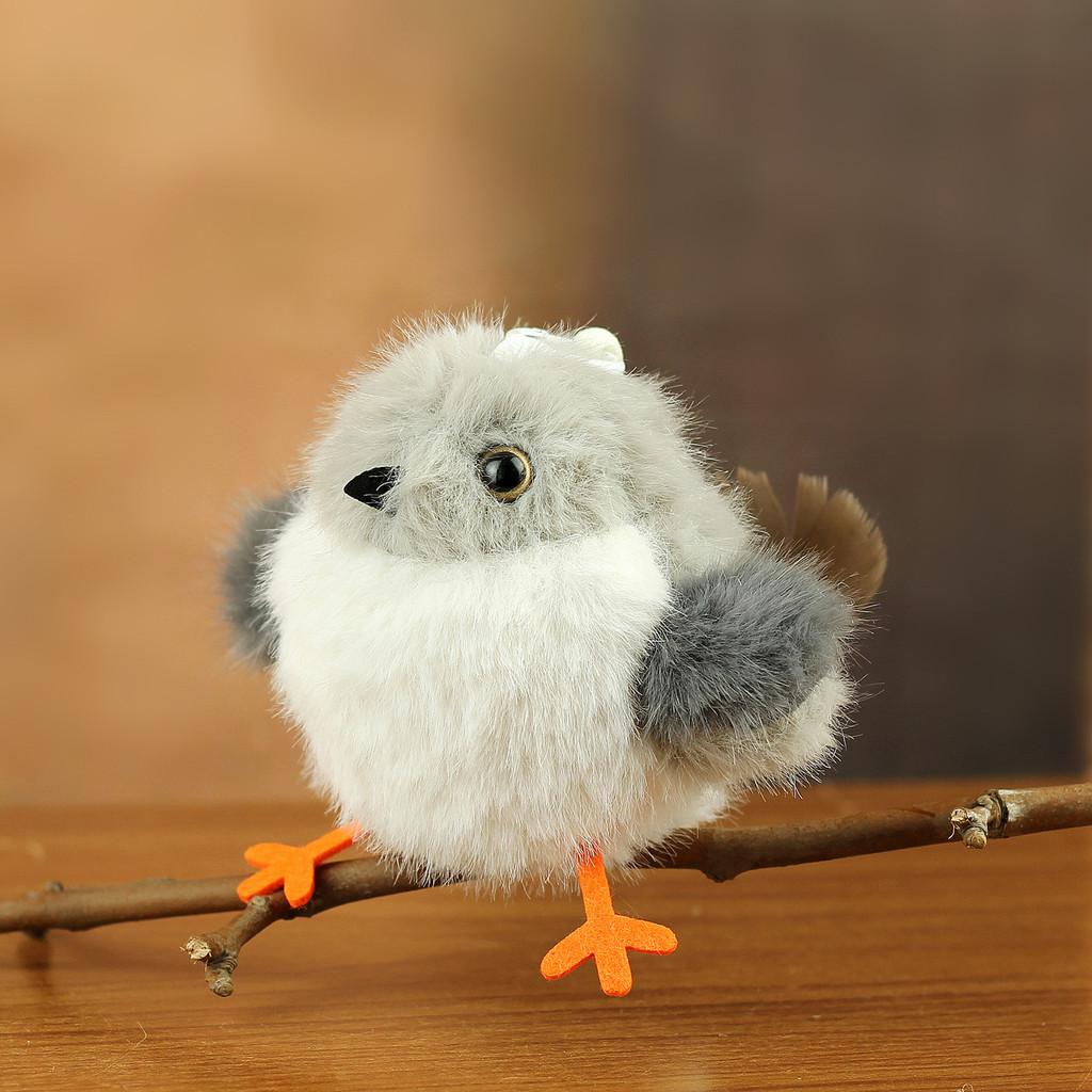

Plush Bird Keychain With Pp Cotton Filling For Kids And Adults