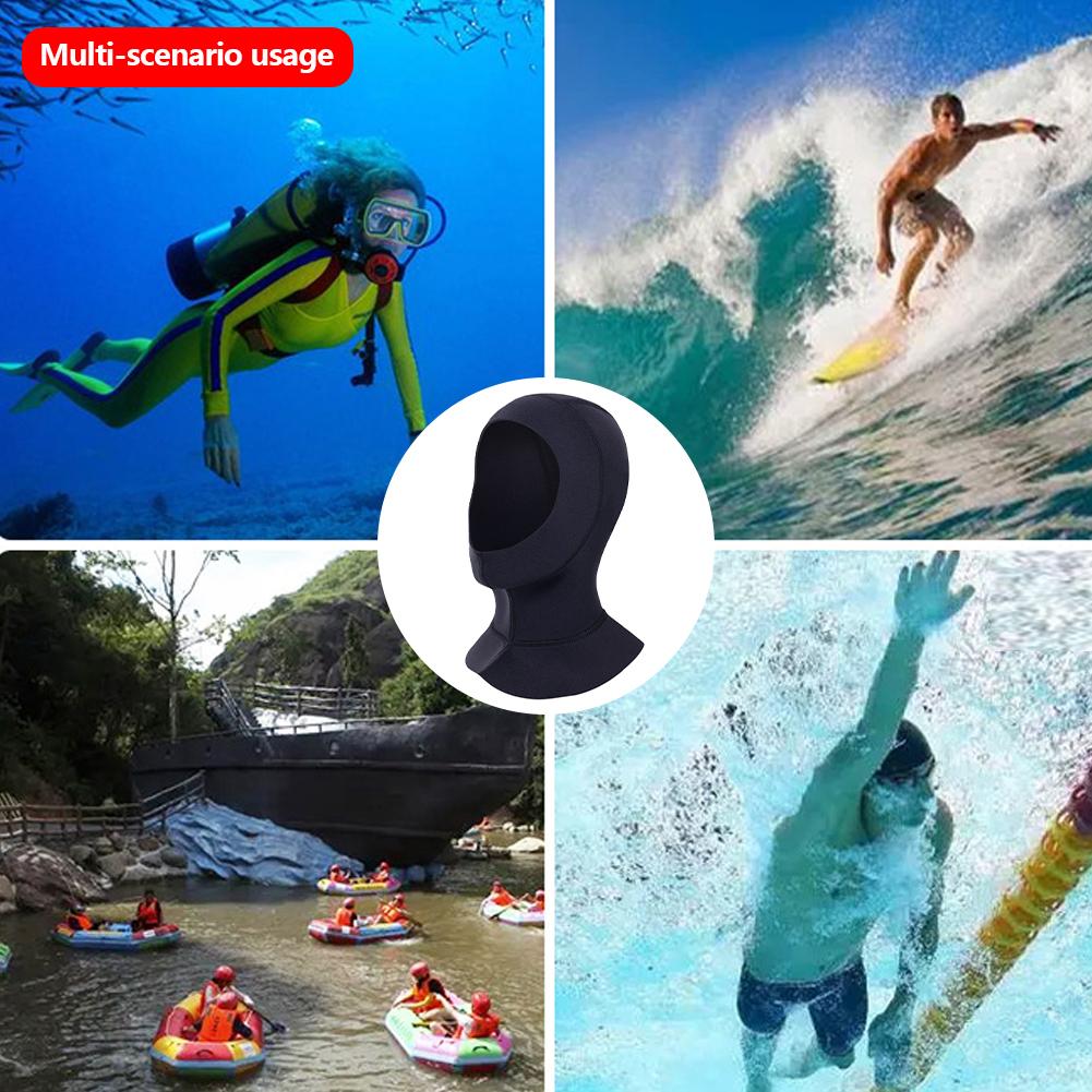 3MM Neoprene Diving Cap For Men And Women Snorkeling Hat Surfing Spearfishing Helmet Winter Thermal Swimming Headgear
