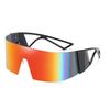 Non-polarized Rimless High Definition One-Piece Frame All-inclusive Sunglasses Men Women Windproof Outdoor Sports Protection Eyeglasses