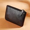 Mini Cartera Marca de Lujo Diseñador para Mujer Monedero Rojo Negro Cuero PU Femenino Bolso de Mano Pequeño Porta Dinero Tarjetero