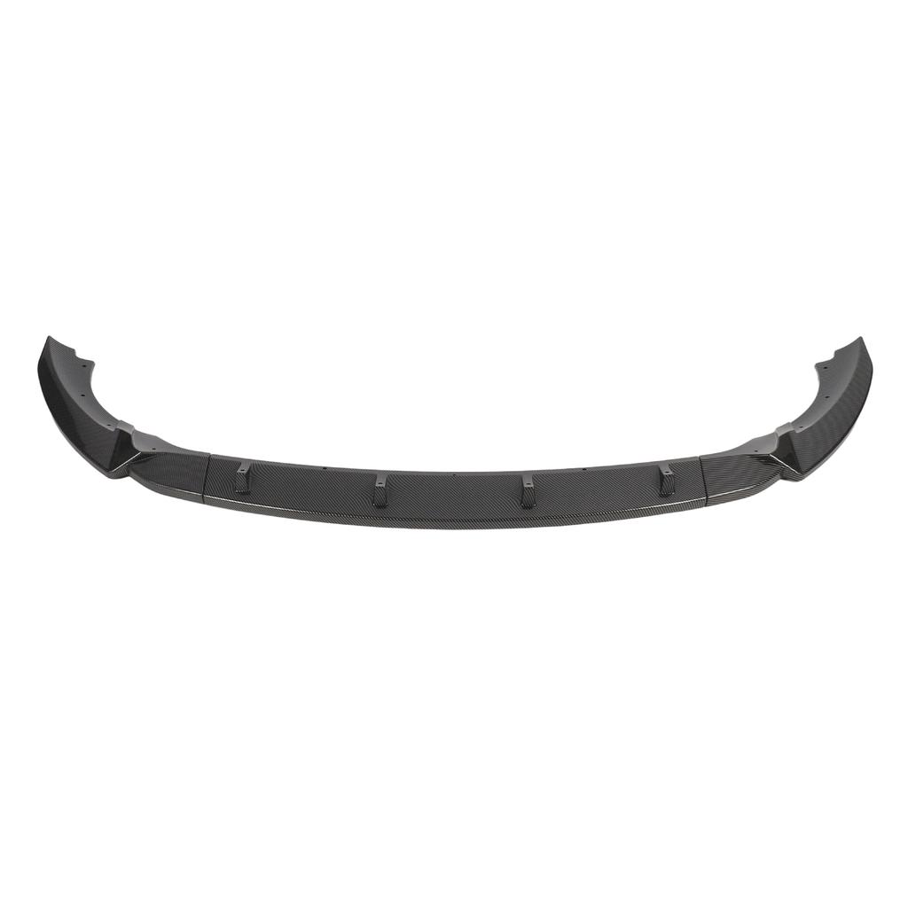 3 Sections Front Bumper Lip Diffuser Sturdy Front Bumper Lip Spoiler Replacement for   A‑Class W176 Standard Pre‑facelift