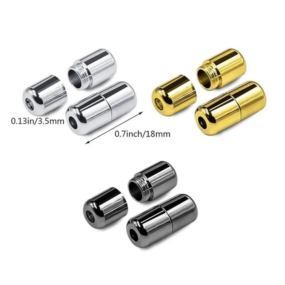 Süßer Schnürsenkel-freier Metall-Schuhverschluss Kapsel-Druckknopf für faule Sneaker-Accessoires Runde Schuhschnalle