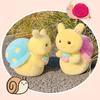 Plush Snail Strawberry Toy Cartoon Stuffed Doll Decoration Kids Birthday Gift
