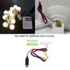 Universal 1m Dual LR03 Battery Eliminator US Plug Power Supply Adapter Replace 2x 1.5V AA AAA Battery for LED Light Toys