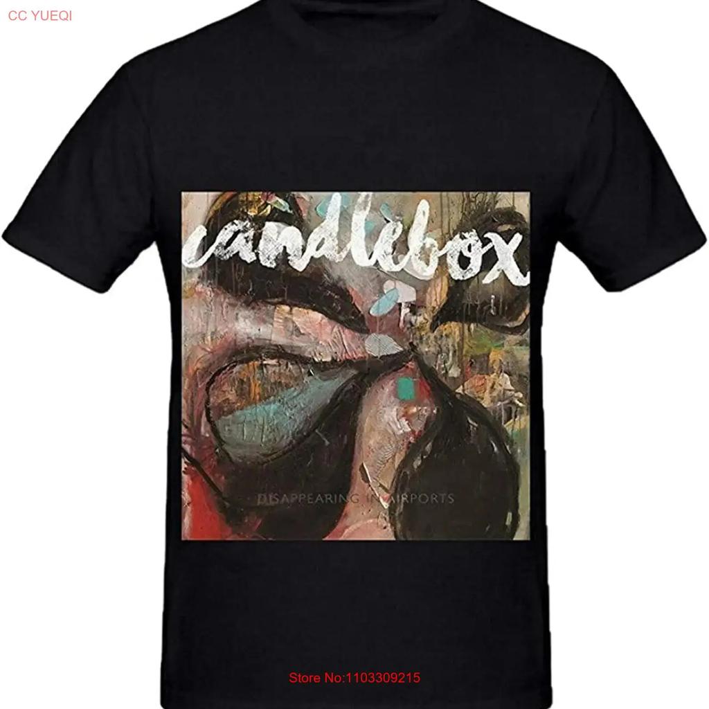Candlebox Disappearing in Airports Men O Neck T Shirt Cotton vintage Washed graphic Unisex fashion Comfortable